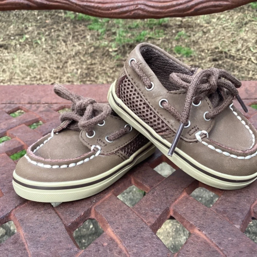 Sperry Infant Size 1 Leather Top Siders